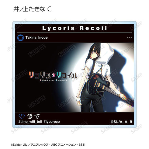 『リコリス・リコイル』トレーディングSNS風アクリルカード(単位/BOX)【202504再販】
